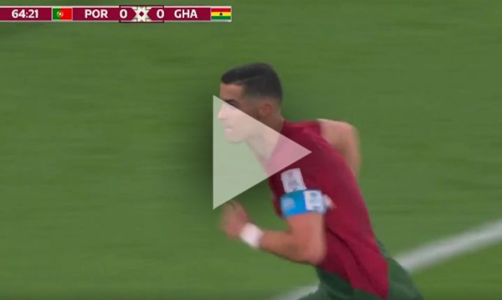 Ronaldo STRZELA GOLA na 1-0 z Ghaną! [VIDEO]